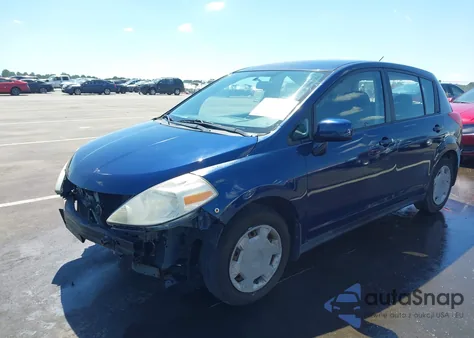 2008 Nissan Versa 1.8S из США, поврежденный, VIN 3N1BC13E68L368293